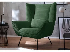 Clearance Sillón - Pana - IVA Sillón Escandinavo