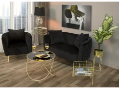 New Sillón Bucarest 76x74x71 cm Sillón Escandinavo