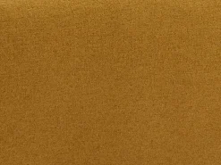Vente-unique Sillón cama de tela amarillo de estilo joven URIBIA. Mostaza