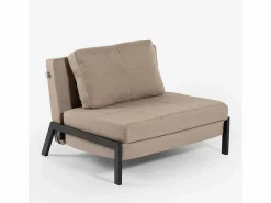 New Modus Sofa Sillón cama de tela plegable para salón o despacho Selene - Beige