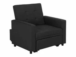 Le roi du relax Sillón cama individual con reposabrazos de diseño moderno Brooke -
