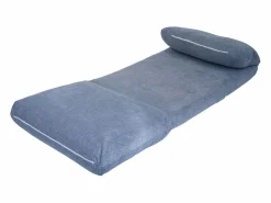 MCW Sillón cama -E68, azul claro