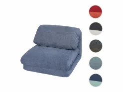 MCW Sillón cama -E68, azul claro