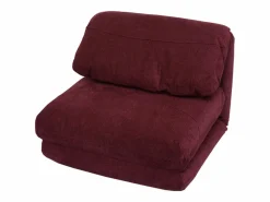 New MCW Sillón cama -E68, burdeos Granate