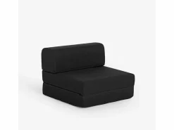 Modus Sofa Sillón cama plegable compacto 2 en 1 de tela Betty -