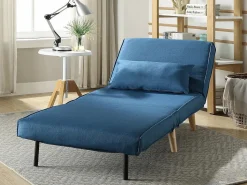 Vente-unique Sillón cama POSIO de tela - - L.74xAn.78xAlt.75 cm