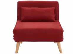 Vente-unique Sillón cama POSIO de tela - - L.74xAn.78xAlt.75 cm