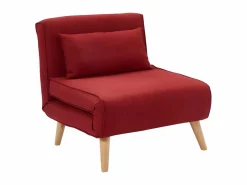 Vente-unique Sillón cama POSIO de tela - - L.74xAn.78xAlt.75 cm