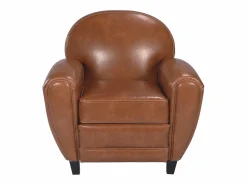 Rendez-Vous Déco Sillón de cuero recubierto - Club