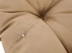 Hot Vente-unique Sillón colgante 2 plazas en resina trenzada - Natural claro con cojines beige - CAYAMBE de MYLIA Color natural claro
