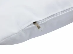 Discount MYLIA Sillón colgante de 2 plazas ratán natural cojines blancos - TILLO de Color natural claro / Blanco