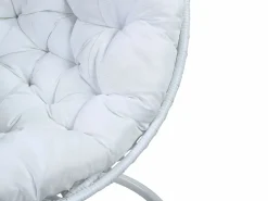 Best MYLIA Sillón colgante de resina trenzada - - BONTOC Blanco