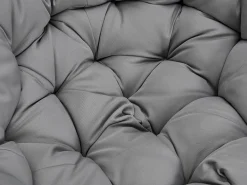MYLIA Sillón colgante de resina trenzada - - BONTOC de