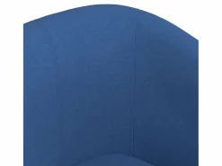 Hot Sillón con taburete tela Sillón Estilo Cabriolet