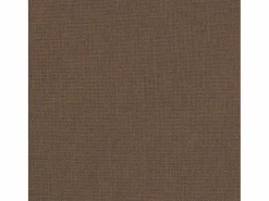 Clicnbuy Sillón con taburete tela marrón
