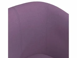 Sale vidaxl Sillón con taburete tela morado Violeta