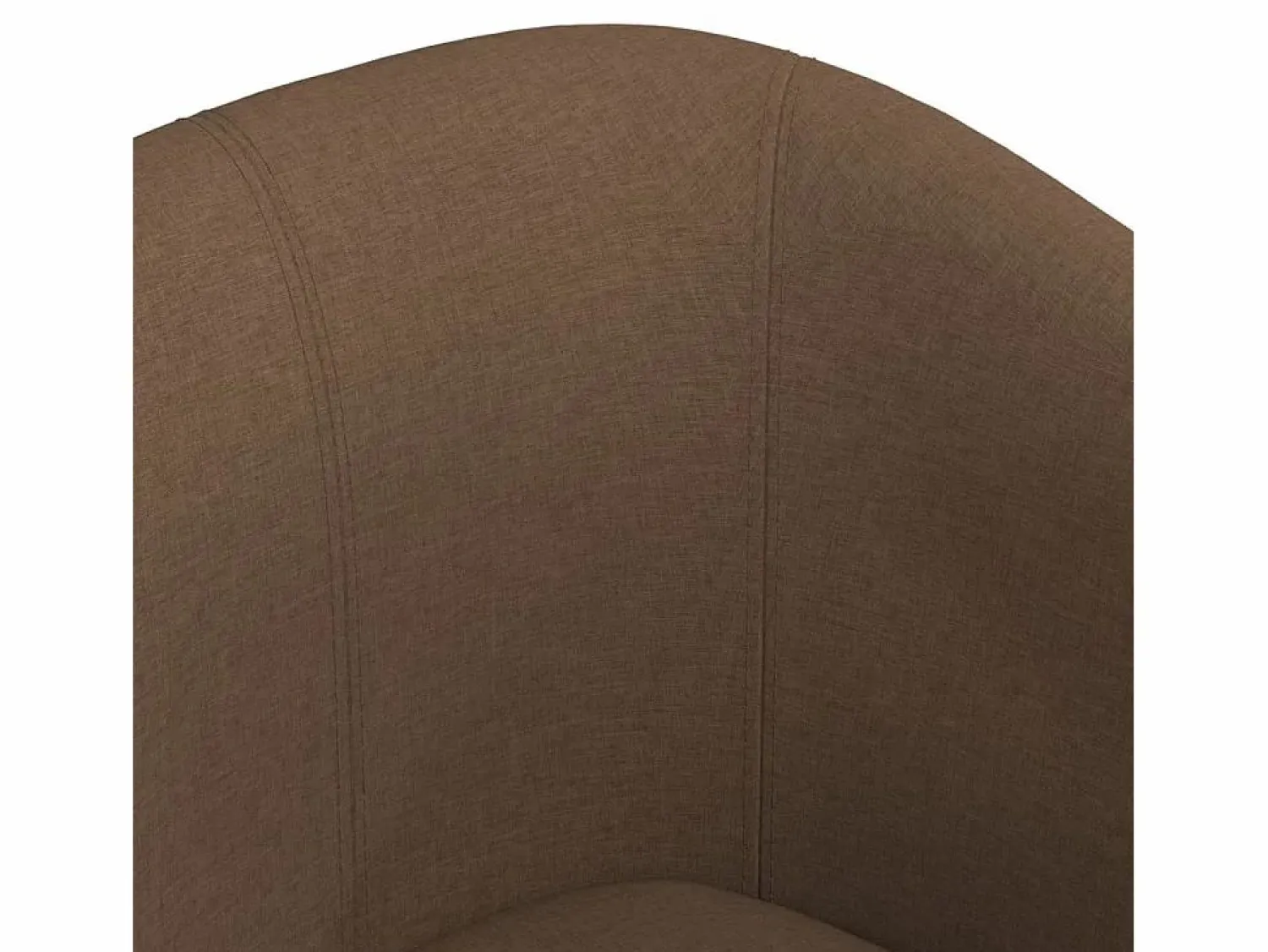 Best Sillón con taburete tela marrón Sillón Estilo Cabriolet
