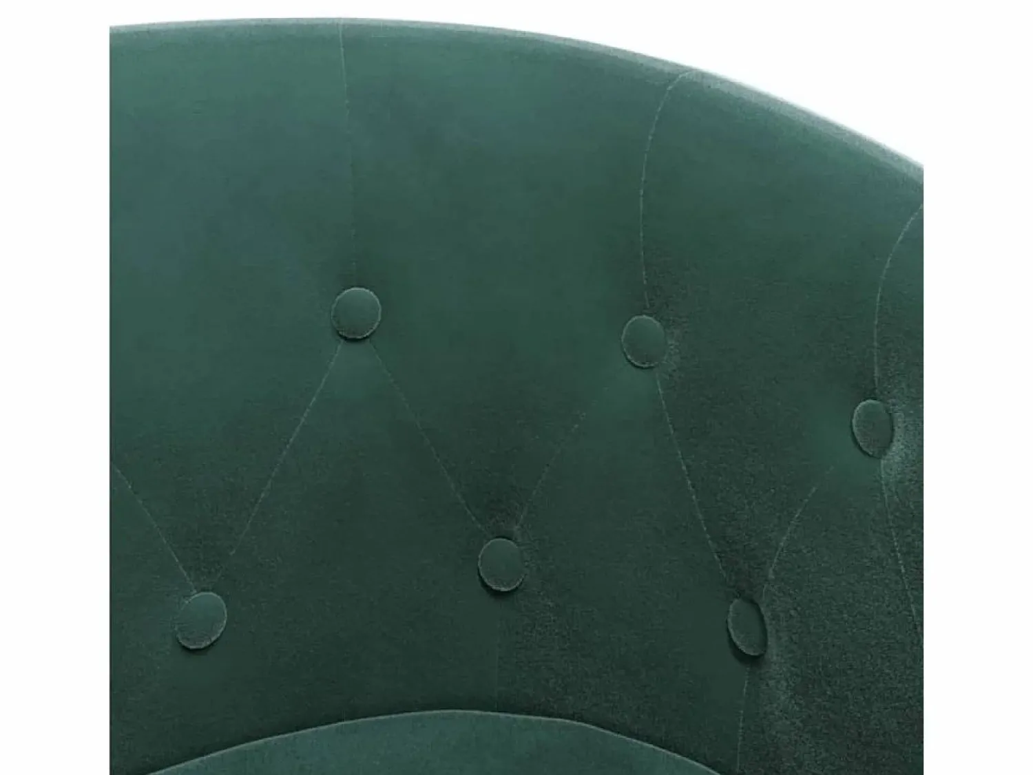 Clicnbuy Sillón con taburete terciopelo oscuro