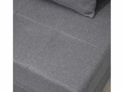 Best Sillón convertible 2 en 1 con función cama, espuma, oscuro (70x70x61cm) Gris