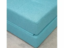 Discount Sillón convertible 2 en 1 con función cama, espuma, (70x70x61cm) Azul