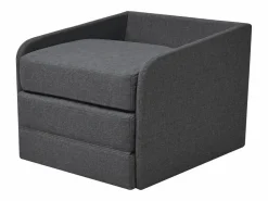 Sillón convertible en cama tela oscuro ES93263