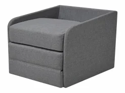 Sillón convertible tela claro SHL8486