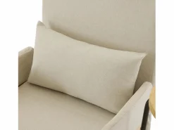 Clearance Sillón convertible tres en uno con función de cama, equipado con una bandeja de madera, Sillón Cama