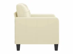 vidaxl Sillón cuero sintético 60 cm