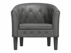 Hot Sillón cuero sintético Sillón Estilo Cabriolet