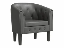 Hot Sillón cuero sintético Sillón Estilo Cabriolet