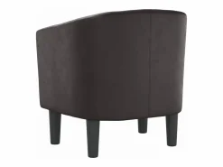 Discount Clicnbuy Sillón cuero sintético marrón Marru00f3n