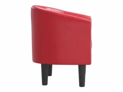 vidaxl Sillón cuero sintético