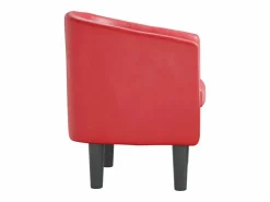 New Sillón cuero sintético Sillón Estilo Cabriolet