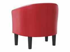 Clicnbuy Sillón cuero sintético