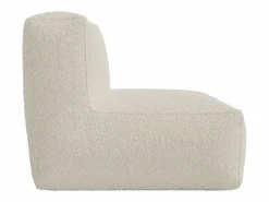 Hot Sillón de cocina en tela bouclé color estilo contemporáneo NOUMARA Sillón
