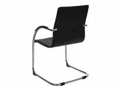 MCW Sillón de conferencia Perm (juego de 2), Negro