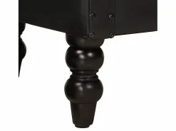 vidaxl Sillón de cuero auténtico de cabra