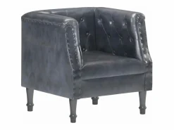 Sale Sillón de cuero auténtico Sillón De Piel
