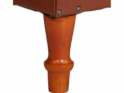 Discount vidaxl Sillón de cuero auténtico marrón Marru00f3n
