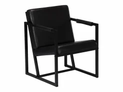 vidaxl Sillón de cuero auténtico