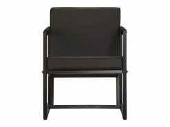 Online Clicnbuy Sillón de cuero auténtico Negro
