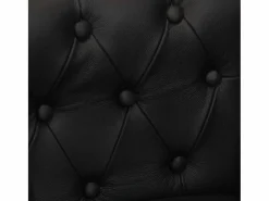 vidaxl Sillón de cuero auténtico