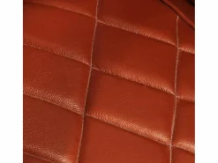 vidaxl Sillón de cuero de cabra auténtico marrón