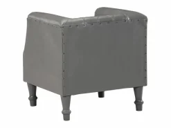 Hot Sillón de cuero de cabra auténtico Sillón De Piel