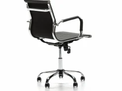 Clearance Sillón de Oficina Croma reclinable , Piel sintética, Altura Ajustable Silla De Oficina