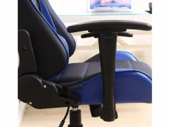VS Venta-stock Sillón de Oficina Gaming , Piel sintética, inclinación y Altura Regulable