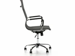 VS Venta-stock Sillón de Oficina Slim reclinable, Tejido Transpirable, Altura Ajustable
