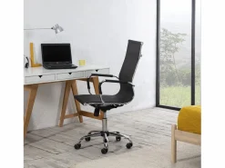 VS Venta-stock Sillón de Oficina Slim reclinable, Tejido Transpirable, Altura Ajustable