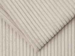 Clearance Vente-unique Sillón de pana cama de 70 cm LORETO Beige