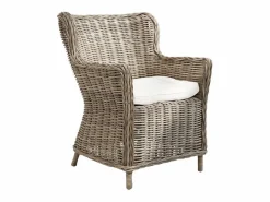 BERAH GETAH Sillón de ratán marrón